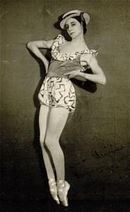 TV studios were so small in 1932 that Markova had to choose ballets like the polka in Facade with little side to side movement.