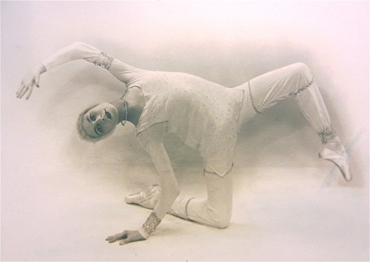 Markova in a Matisse-designed costume for The Nightingale (1925)