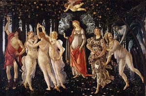 At Markova's suggestion, Botticelli's Primavera inspired the set/costume designs for Tudro's Romeo & Juliet (1943)