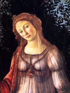 Botticelli's central figure inspired Markova's Juliet costume
