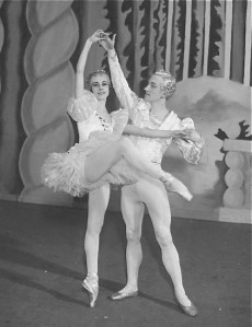 Markova and partner Stanley Judson in The Nutcracker, 1934