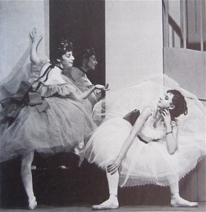 Budget fabrics lack ethereality. Markova, left In Foyer de Danse, )Ballet Club (1932