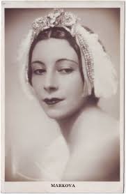 Markova kept her headpieces in place with glue!