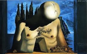 Dali's disconcerting painted backdrop for Massine's ballet Labyrinthe (1941)