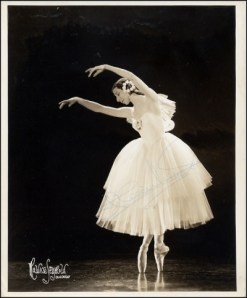 Markova as the otherworldly spirit of Giselle (1939)