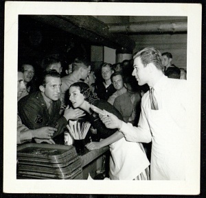 Markova volunteered at the Stage Door Canteen throughout WWII