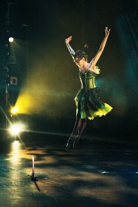 Dancer Leah Gerstenlauer as "Absinthe" (photo by Nico Malvaldi)