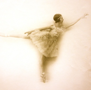 Alicia Markova, age 14, at Diaghilev's Ballets Russes