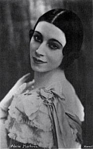 Markova at the Sadler's Wells (today's Royal Ballet)