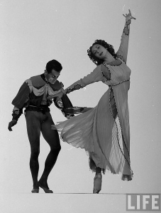 Markova and Hugh Laing in Romeo & Juliet (Life Magazine)