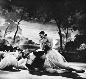Markova and Erik Bruhn made ballet history in Giselle, 1955