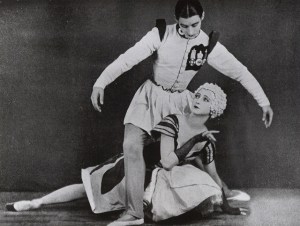 When Alexandra Danilova put on a few pounds, Anton Dolin remarked when lifting her," What do you think I am, a piano mover?"