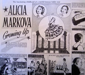 The Markova comic book - a ballerina super hero for the next generation of bun heads