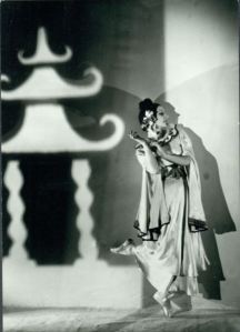 André Derain's beautiful sets and costumes for Michel Fokine's L'Epreuve d'Amour were lost at sea.