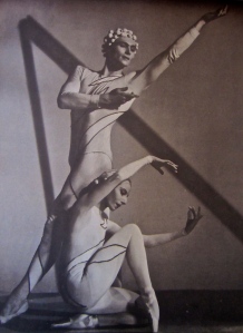 Markova as "Woman" with Andre Eglevsky as "Man" in Rouge et Noir