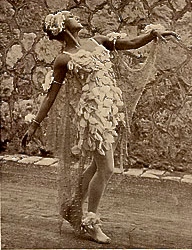 The feathers on the Matisse-designed Nightingale costume for Tamara Karsavina molted off on opening night!