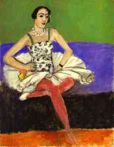Matisse's oil, The Ballet Dancer, 1927